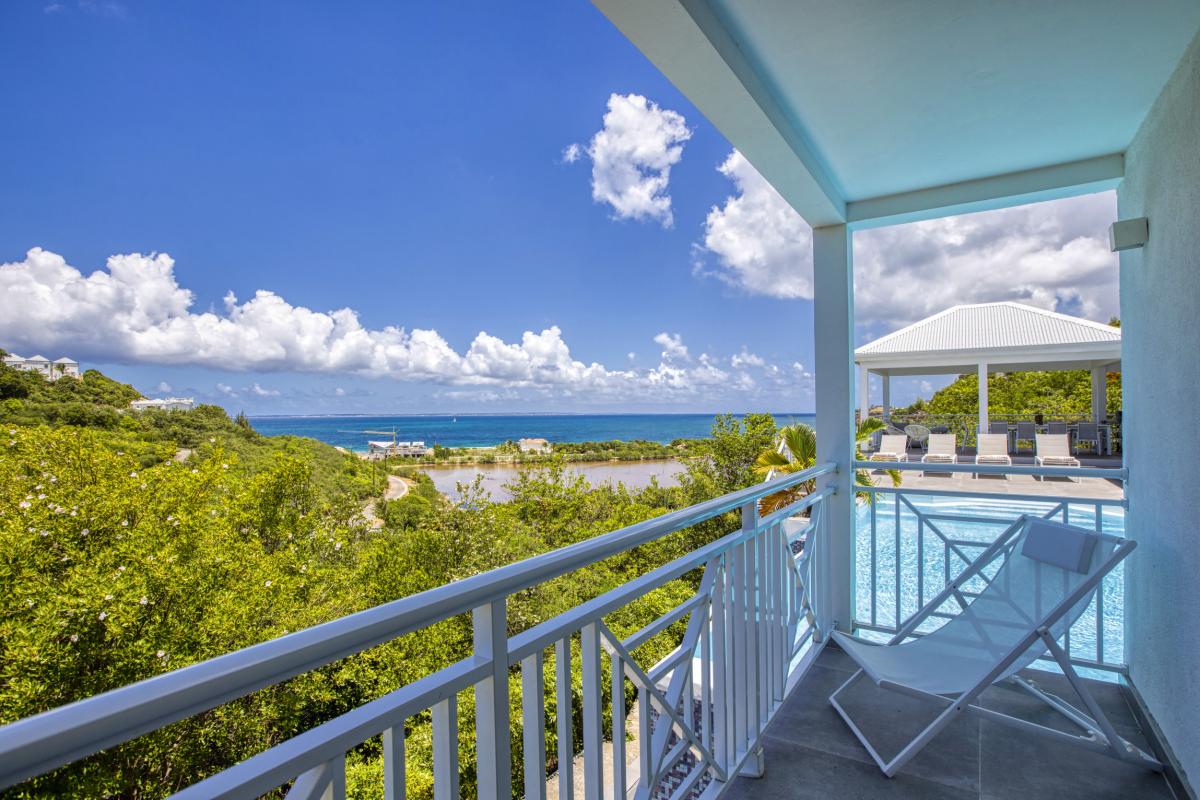 Location Villa Terres Basses Saint Martin-balcon-33